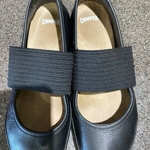 Camper Right Nina Leather Flats Black Size 35